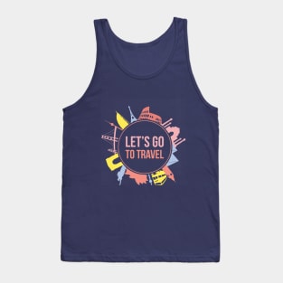 Let's Go Travel Tank Top